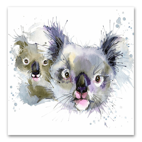 Cute Koalas - Canvas Print ART-CN150-60x60cm