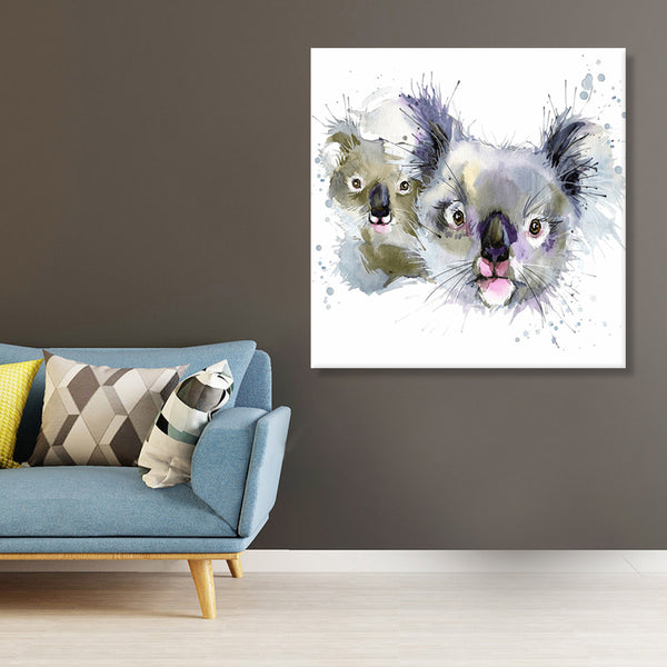 Cute Koalas - Canvas Print ART-CN150-60x60cm