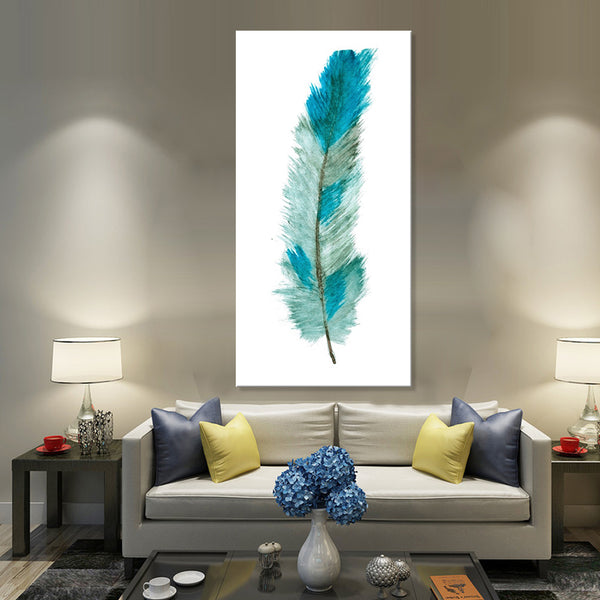 Feather of Ether 2(of3) - Canvas Print ART-CN159B-40x80
