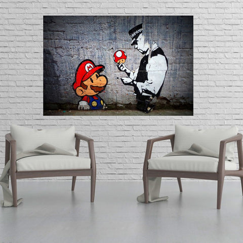 Super Mario (Banksy) CN463