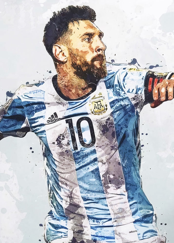 Lionel Messi - Ready to Hang Canvas Print - CN526 - 50x70