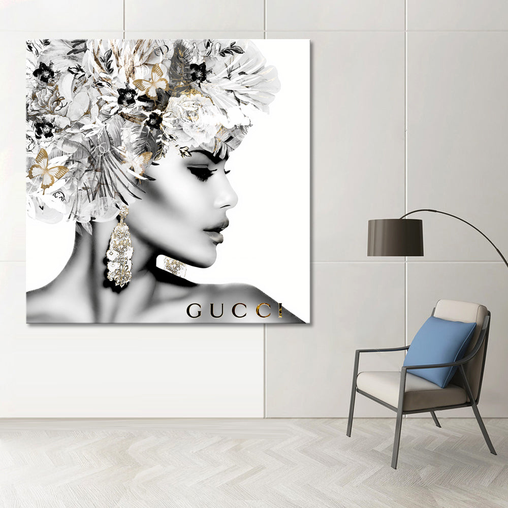 Gucci - Canvas Art - CN609 - asst sizes starting from 60x60cm