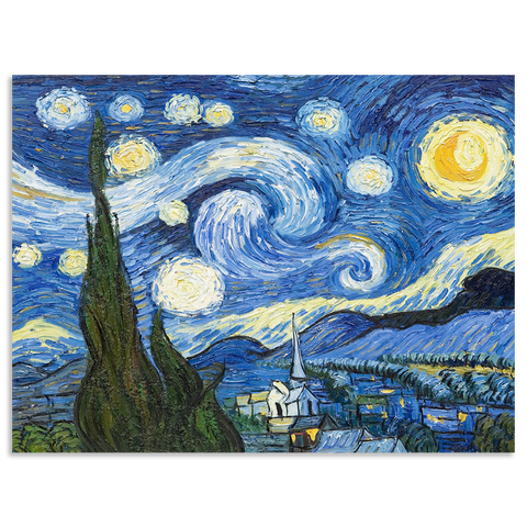 Starry Night - Van Gogh Canvas Art Print - CN627