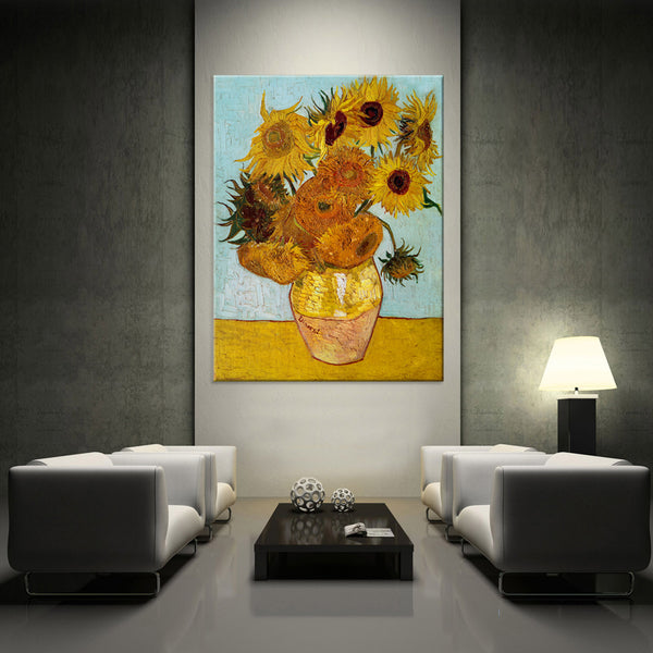 Sunflowers - Van Gogh Canvas Art Print - CN629