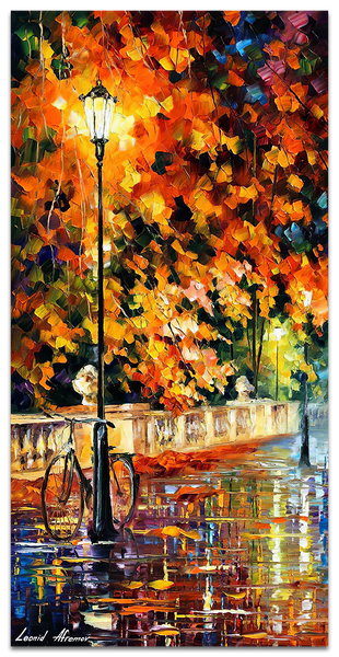 Autumn Reflections - Leonid Afremov Canvas Print Art - CN681