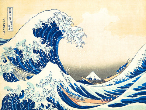 The Wave - Ready to Hang Canvas Print - CN690 - 75x100