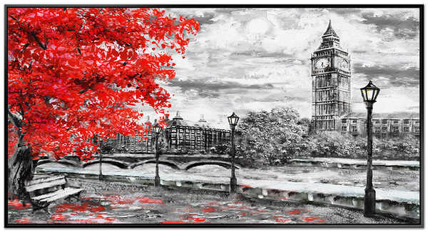 London View - Shadow Framed Art - CNL374