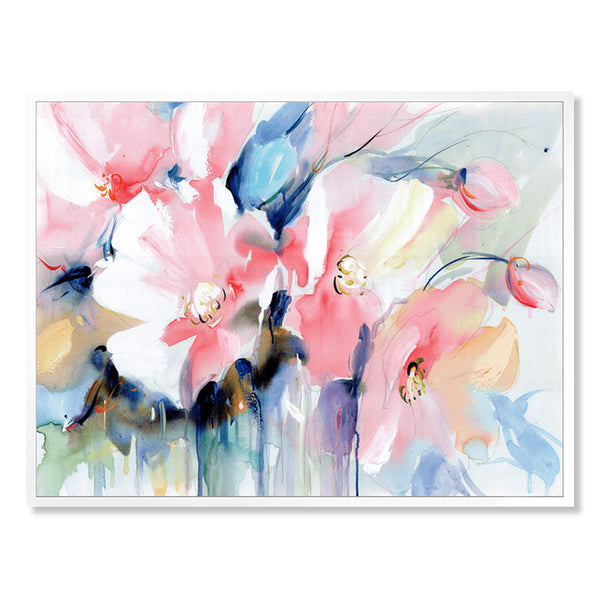 Essence of Florals - Framed & Embellished Art - EA120