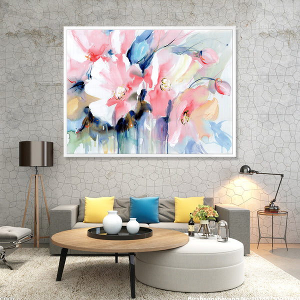 Essence of Florals - Framed & Embellished Art - EA120