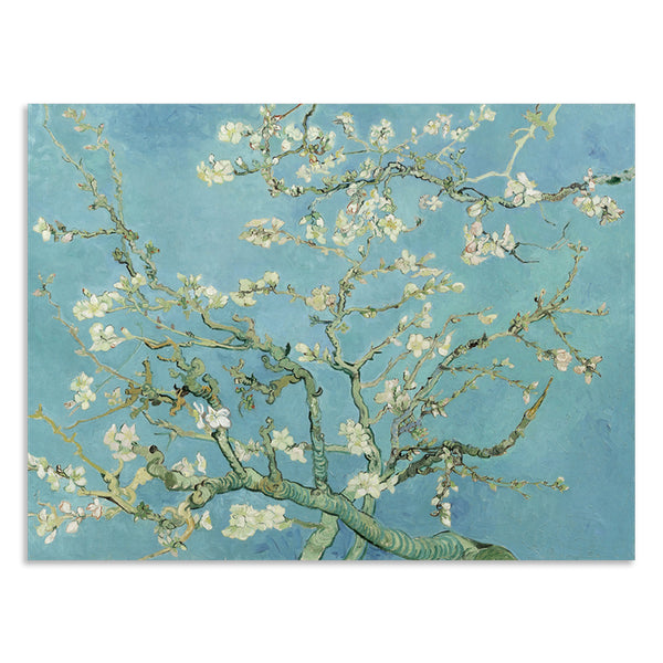 Van Gogh Blossoming Almond Blossom - Embellished Canvas Art - EA327