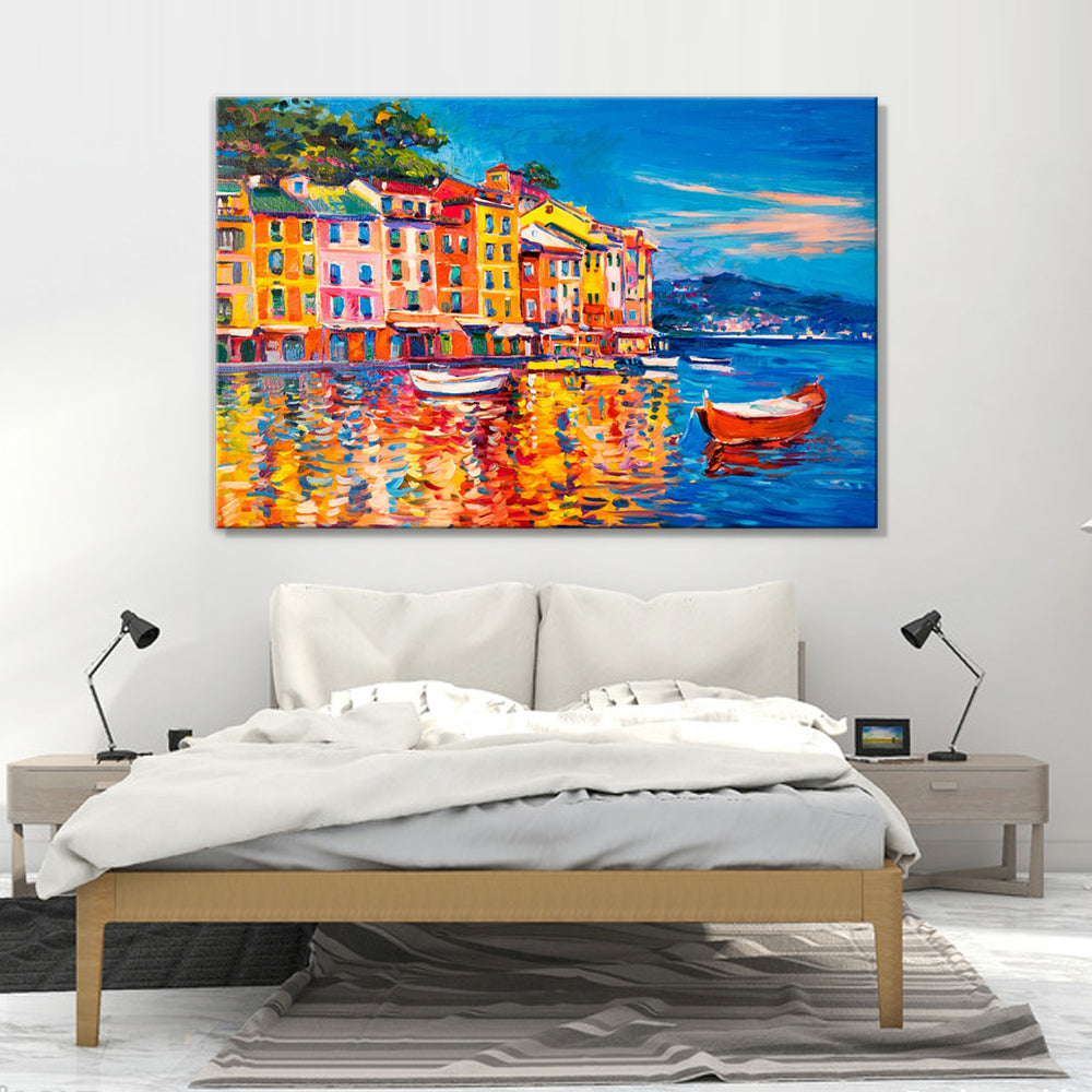 Mediterranean - Large Scale Canvas Art - JP328 - 150x230cm