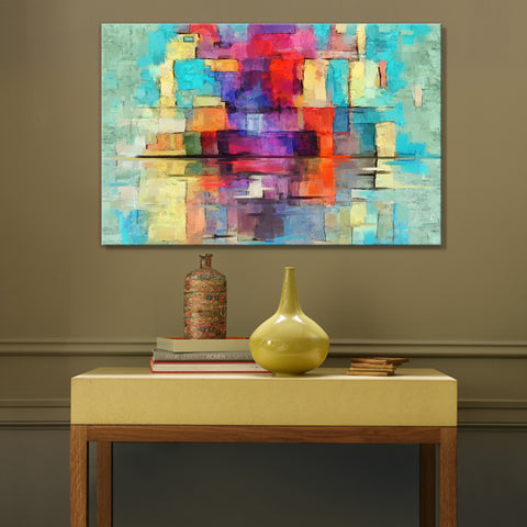 Abstract Interface - Large Scale Canvas Art - JP333 - 150x230cm