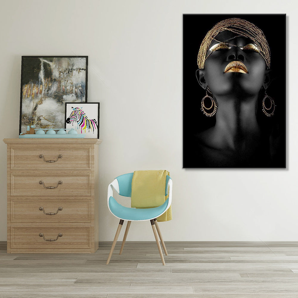 Gold's Embrace - Shadow Framed Art - JP339 - 100x150cm