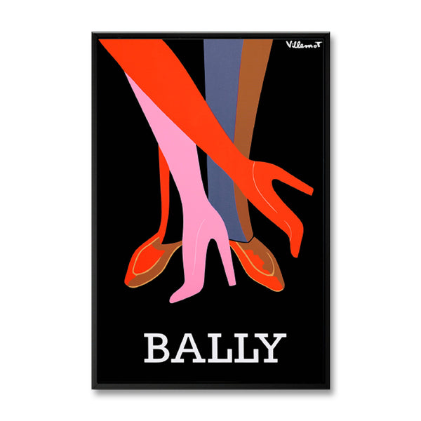 Bally Heels - Shadow Framed Art - TOP251 - 60x90cm