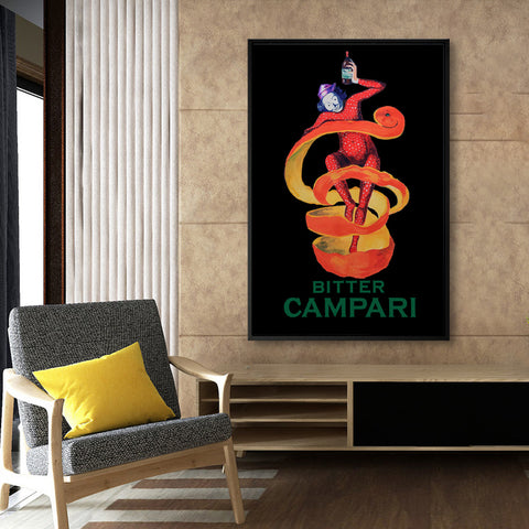 Bitter Campari - Shadow Framed Art - TOP254 - 60x90cm