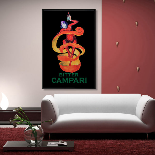 Bitter Campari - Shadow Framed Art - TOP254 - 60x90cm