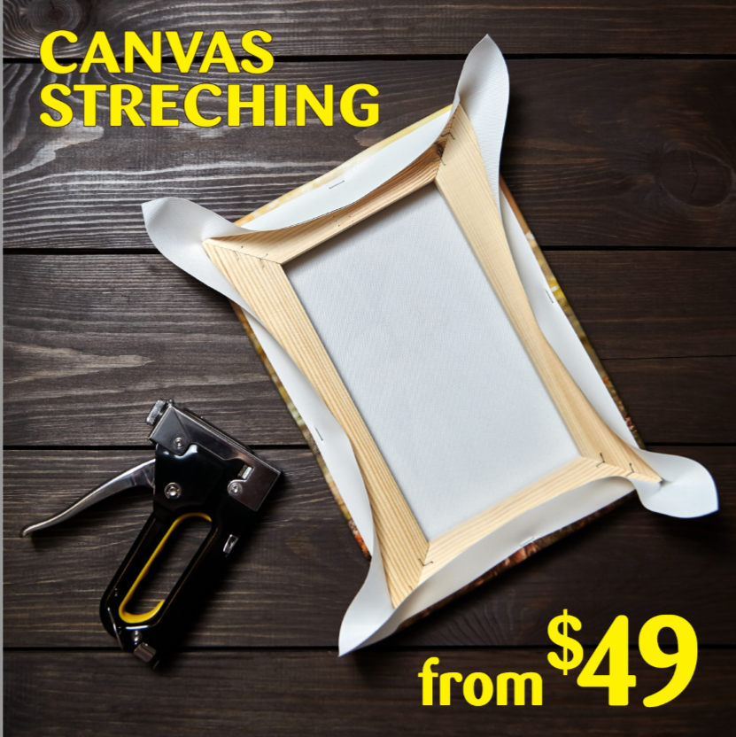 Canvas Stretching Service Priceless ART Australia's Largest Range of