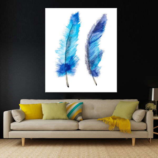 Two Feathers of Ether 1(of2) - Canvas Print ART-CN160-50x60cm