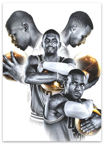 Basketball Legends - Canvas Art - CN449