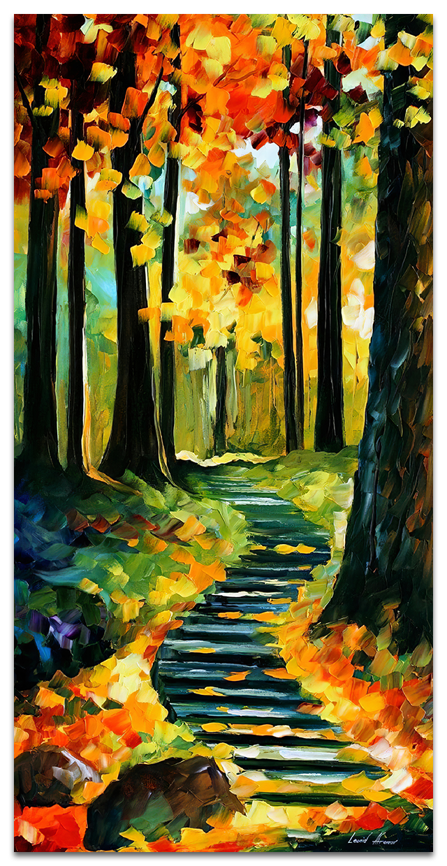 Blissful Ascension - Leonid Afremov Canvas Print Art - CN680