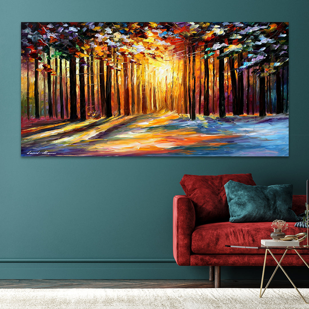 Large Scale Leonid Afremov Embellished Art - 100x200cm - EA376