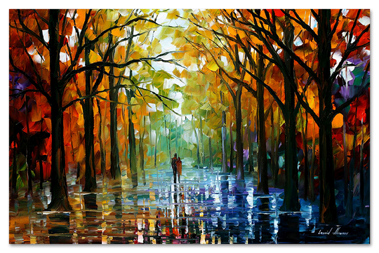 Large Scale Leonid Afremov Embellished Art - 150x230cm - EA378