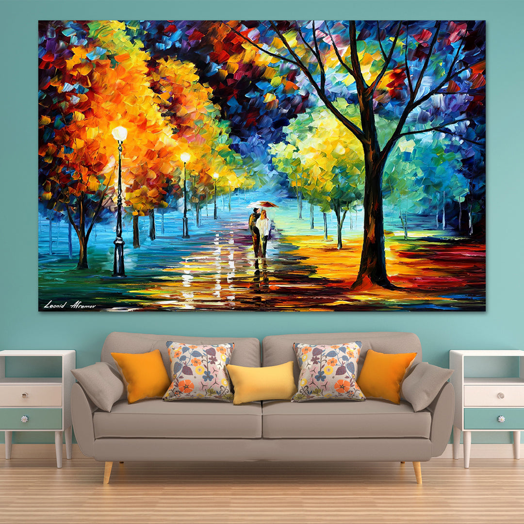 Large Scale Leonid Afremov Embellished Art - 150x230cm - EA379