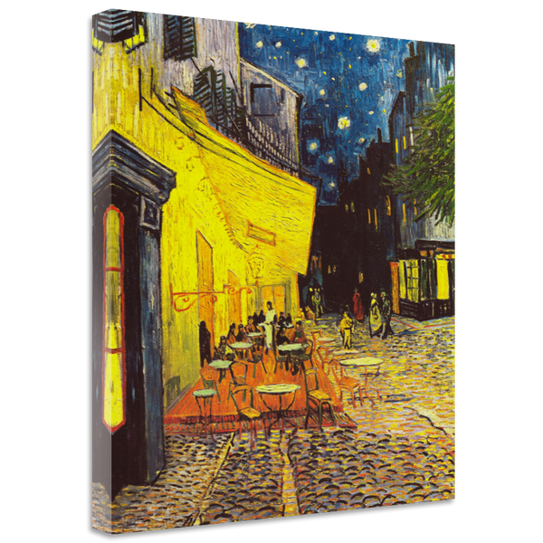 Cafe Terrace At Night - Van Gogh Canvas Print - JP198