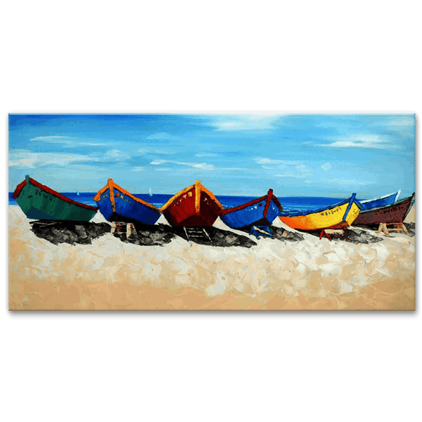 Boats by the Beach - YA514